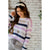 Lightweight Striped Side Slit Sweater - Betsey's Boutique Shop