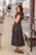 Spectacular Speckled Tiered Midi - Betsey's Boutique Shop - Dresses