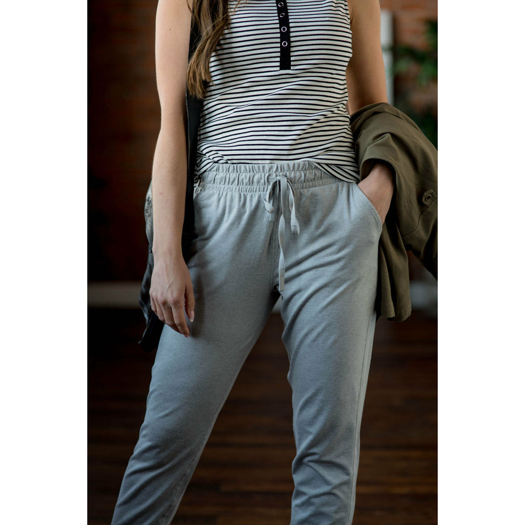 Heathered Joggers - Betsey's Boutique Shop