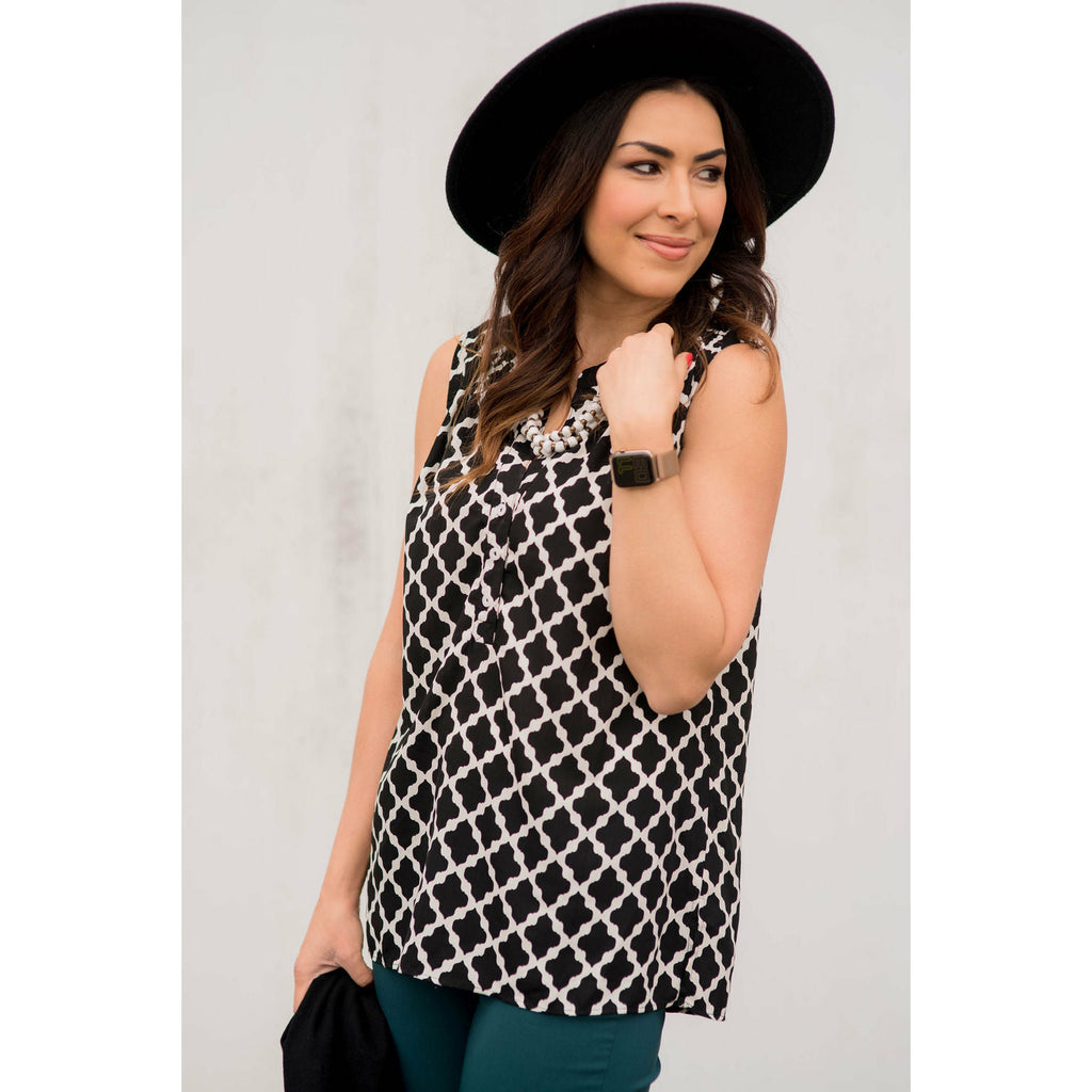 Geo Tank - Betsey's Boutique Shop