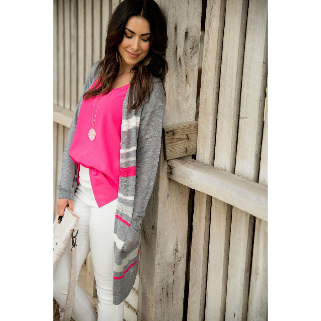 Accent Tissue Cardigan - Betsey's Boutique Shop