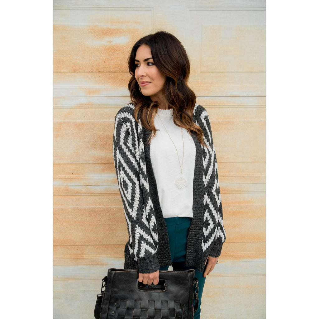 Diamond Cardigan - Betsey's Boutique Shop