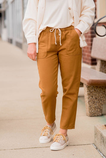 Everyday Drawstring Pants - Betsey's Boutique Shop