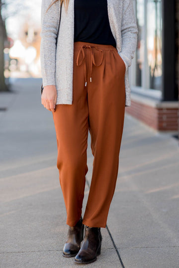 Take a Day Off Drawstring Pants - Betsey's Boutique Shop -