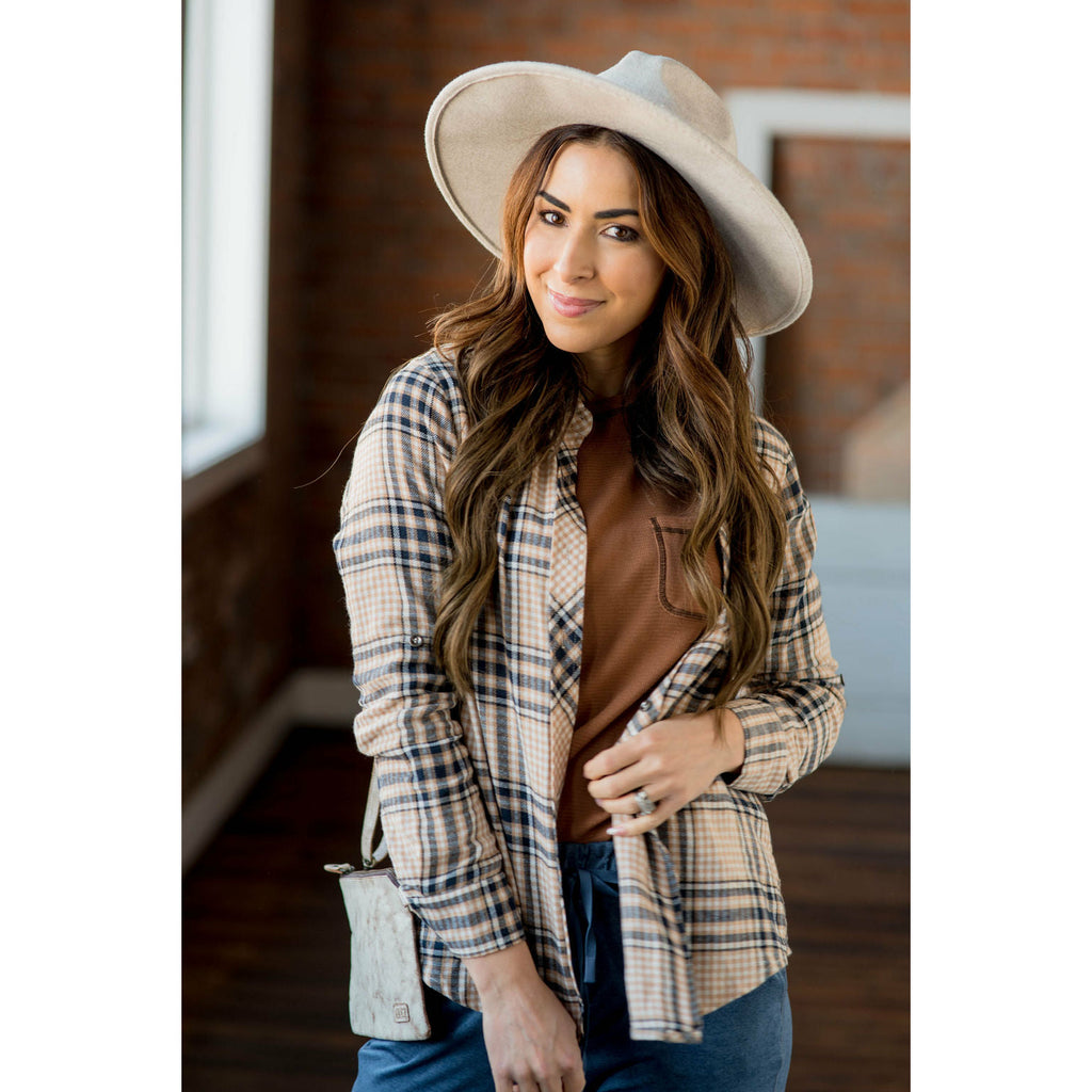 Rockin' Plaid Button Up - Betsey's Boutique Shop