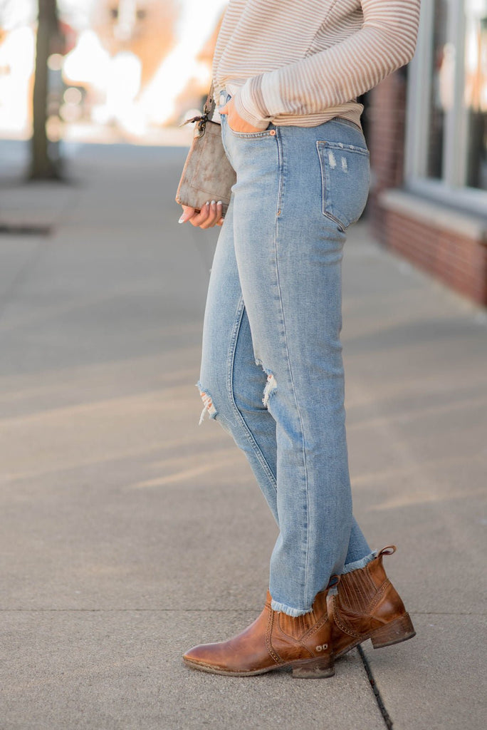 Constance Denim Jeans - Betsey's Boutique Shop -