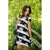 Striped Floral Dress - Betsey's Boutique Shop - Dresses