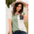 Vertical Blocked Pocket Tee - Betsey's Boutique Shop - Shirts & Tops