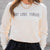 Pray Love Forgive Graphic Long Sleeve Tee