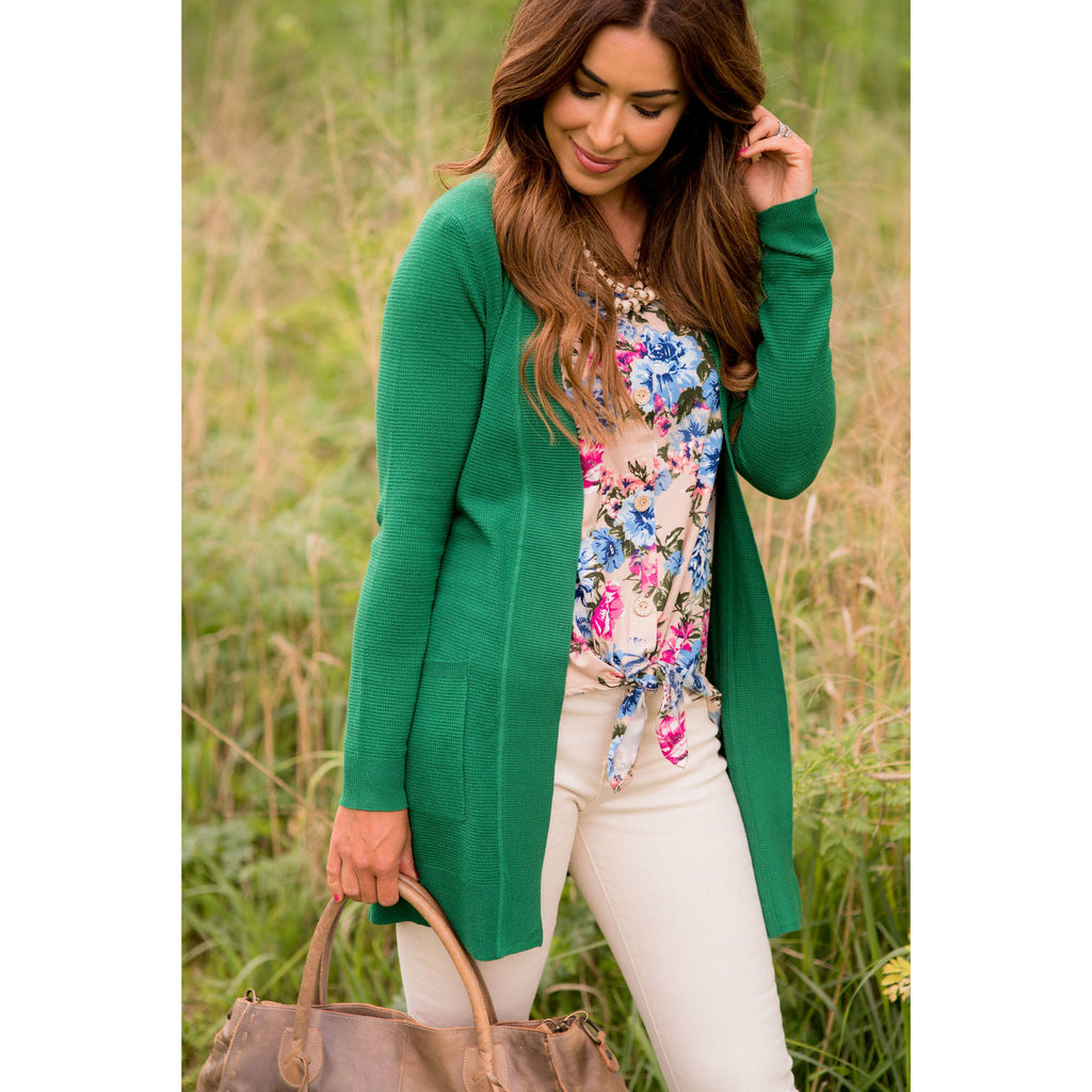 Simple Knit Cardigan - Betsey's Boutique Shop