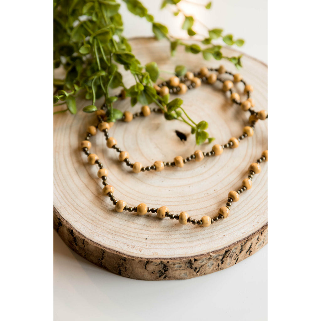 Bel Koz Long Clay Necklace - Betsey's Boutique Shop