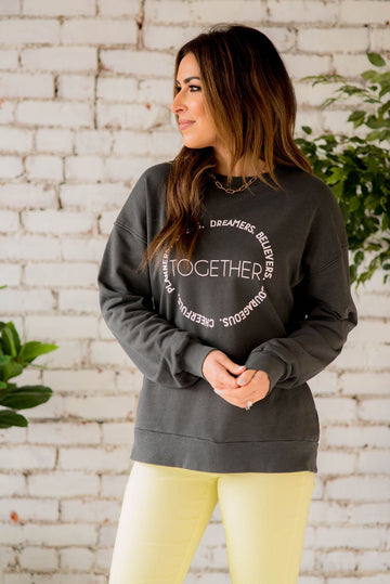 Together Graphic Crewneck - Betsey's Boutique Shop