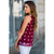 Textured Dot Layered Tank - Betsey's Boutique Shop