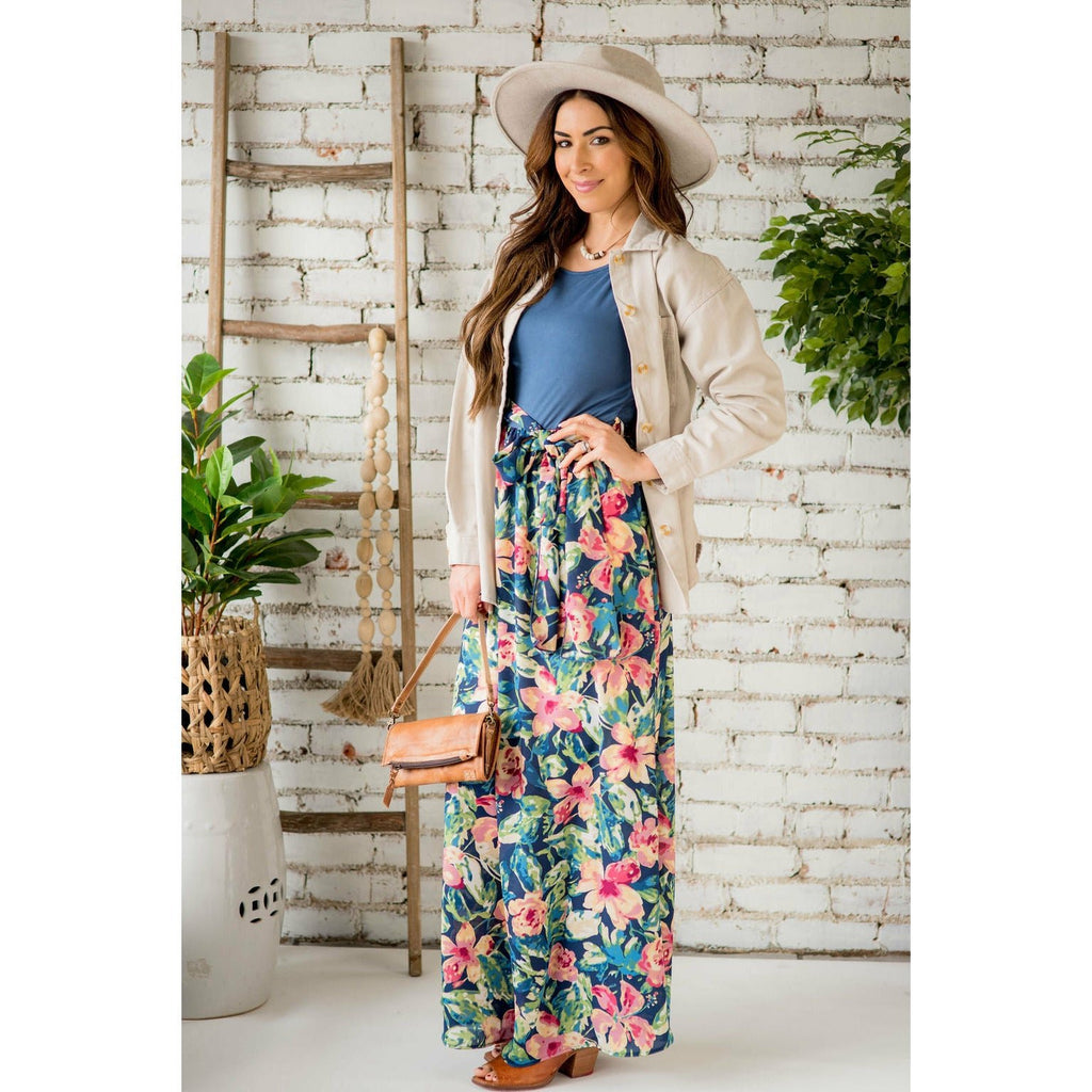 Tank Floral Bottom Maxi - Betsey's Boutique Shop