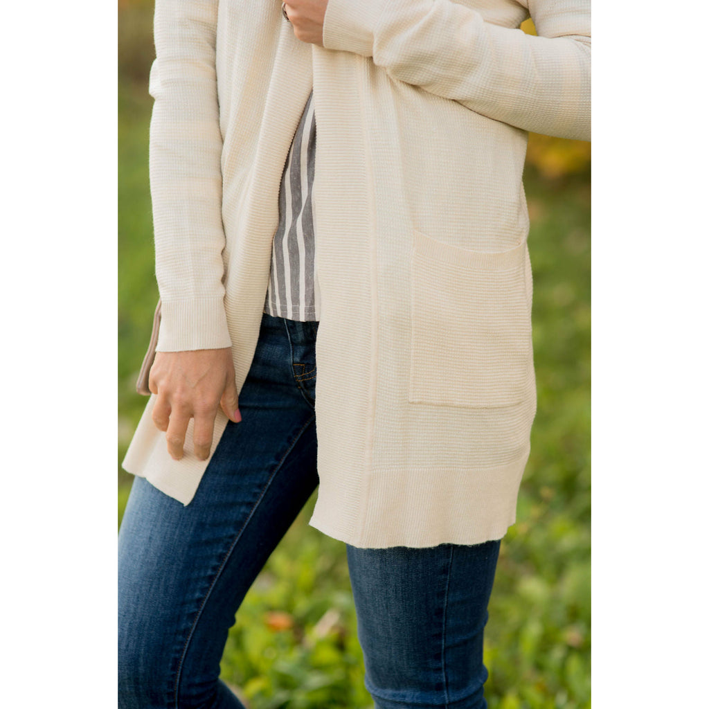 Simple Knit Cardigan - Betsey's Boutique Shop