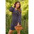 Speckled Tie Sleeve Dress - Betsey's Boutique Shop