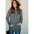 Betsey's Leather Accented Hoodie - Betsey's Boutique Shop - Shirts & Tops