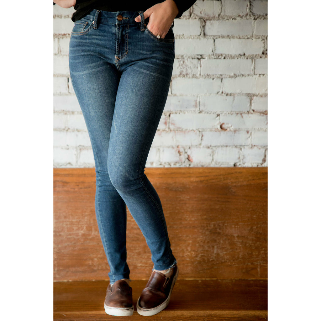 Nadine Denim Jeans - Betsey's Boutique Shop