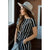 Short Sleeve Stripe Jumpsuit - Betsey's Boutique Shop - Jumpsuits & Rompers