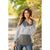 Soft Leopard Solid Accented Hoodie - Betsey's Boutique Shop - Shirts & Tops