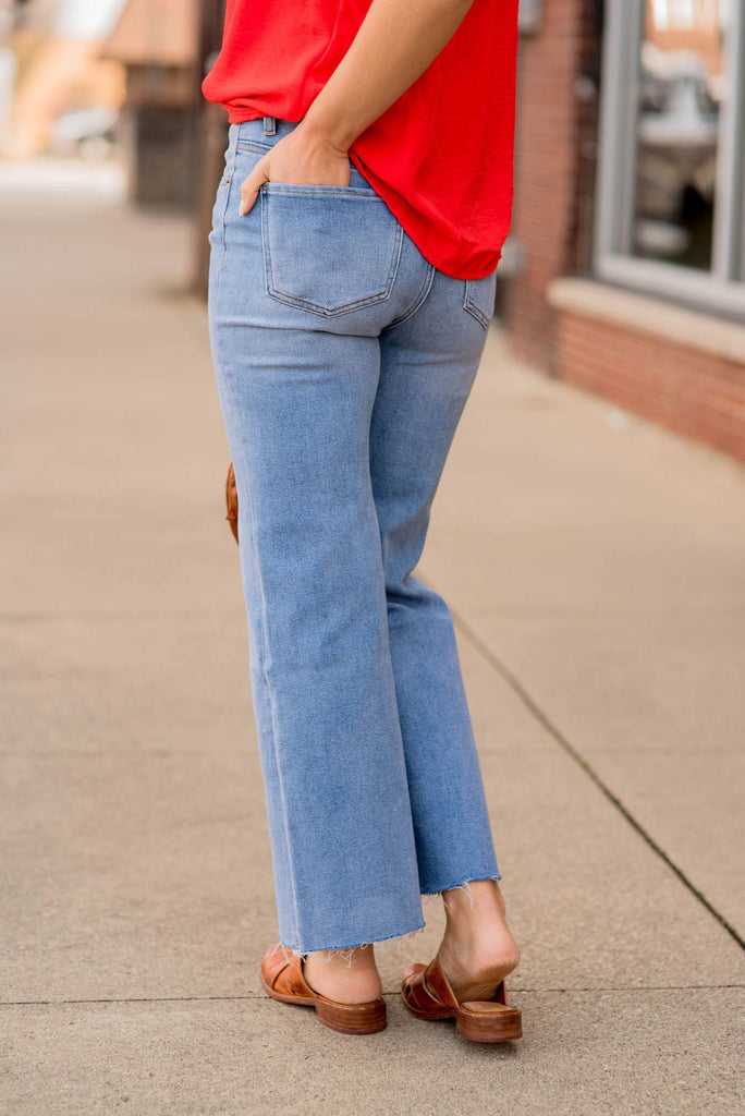 Bianca Denim Jeans - Betsey's Boutique Shop -