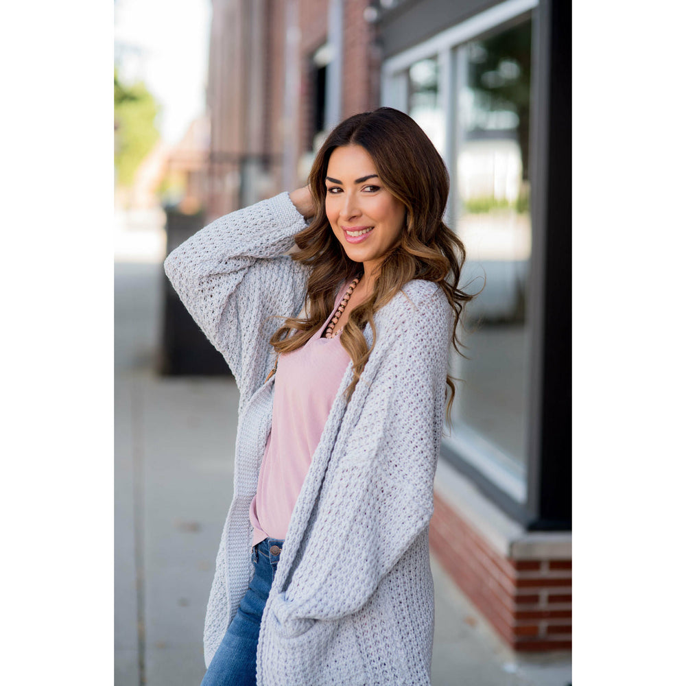 Wide Knit Cardigan