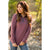 Solid Zip Up Pullover - Betsey's Boutique Shop - Shirts & Tops