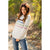 Terry Cloth Striped Long Sleeve Tee - Betsey's Boutique Shop - Shirts & Tops