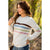 Terry Cloth Striped Long Sleeve Tee - Betsey's Boutique Shop