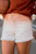 Ombre Frayed Bottom Denim Shorts - Betsey's Boutique Shop -