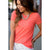 Short Sleeve Textured Pocket Tee - Betsey's Boutique Shop