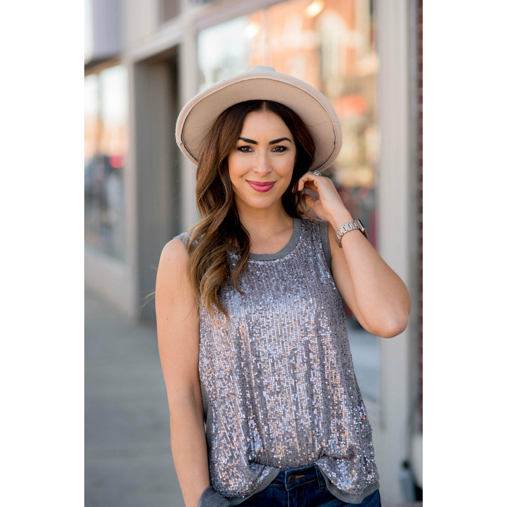 Sequin Tank - Betsey's Boutique Shop