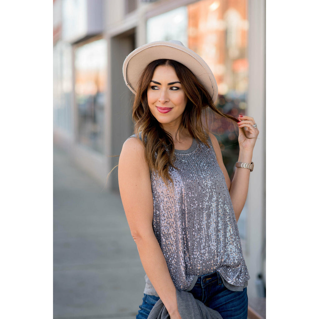 Sequin Tank - Betsey's Boutique Shop