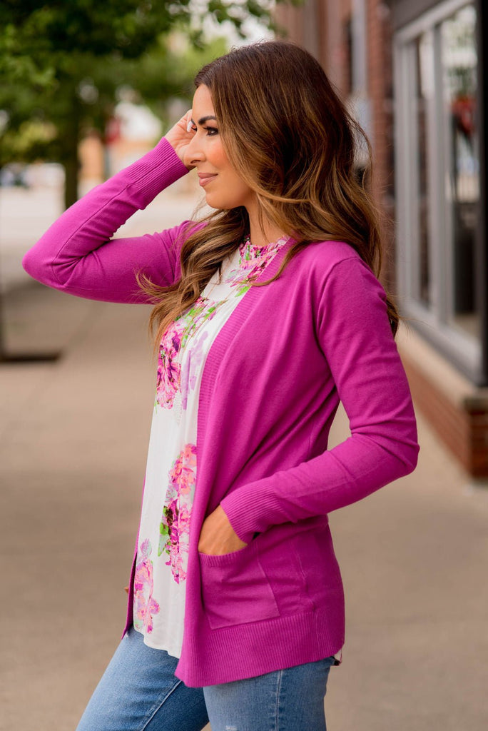 Betsey's Super Soft Pocket Cardigan - Betsey's Boutique Shop -