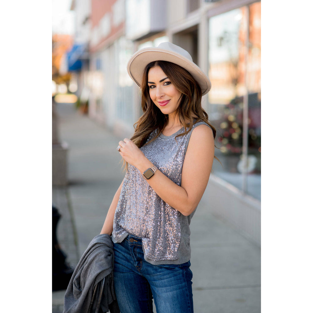 Sequin Tank - Betsey's Boutique Shop