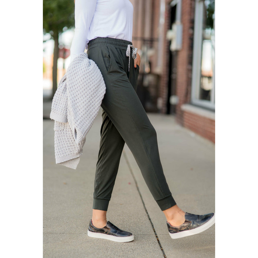 Relaxed Pocket Joggers - Betsey's Boutique Shop