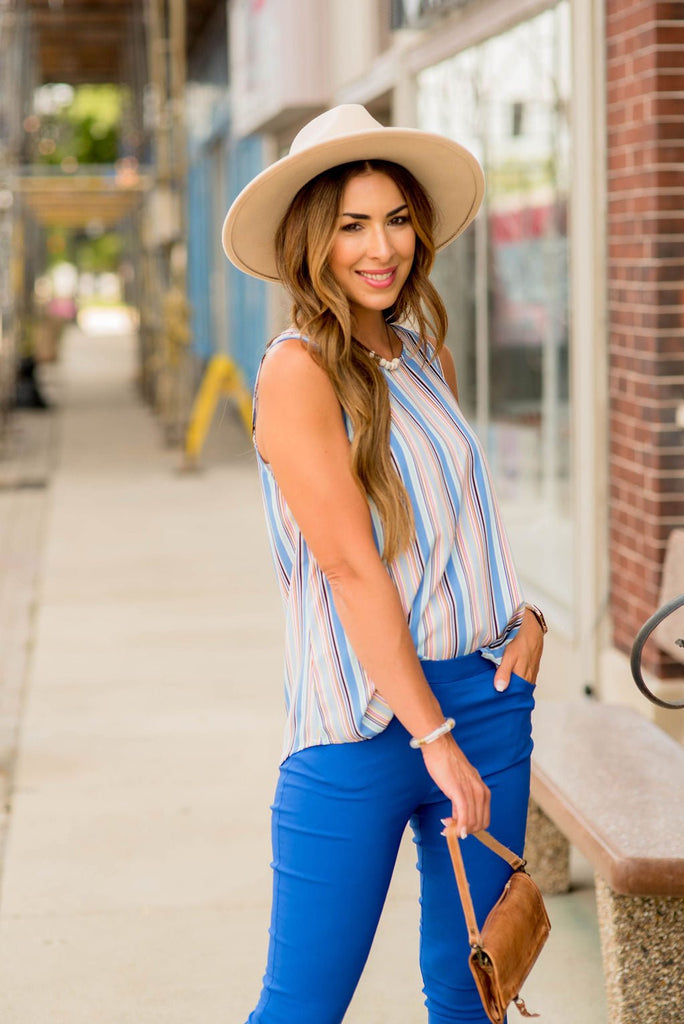 Color Stripe Tank - Betsey's Boutique Shop