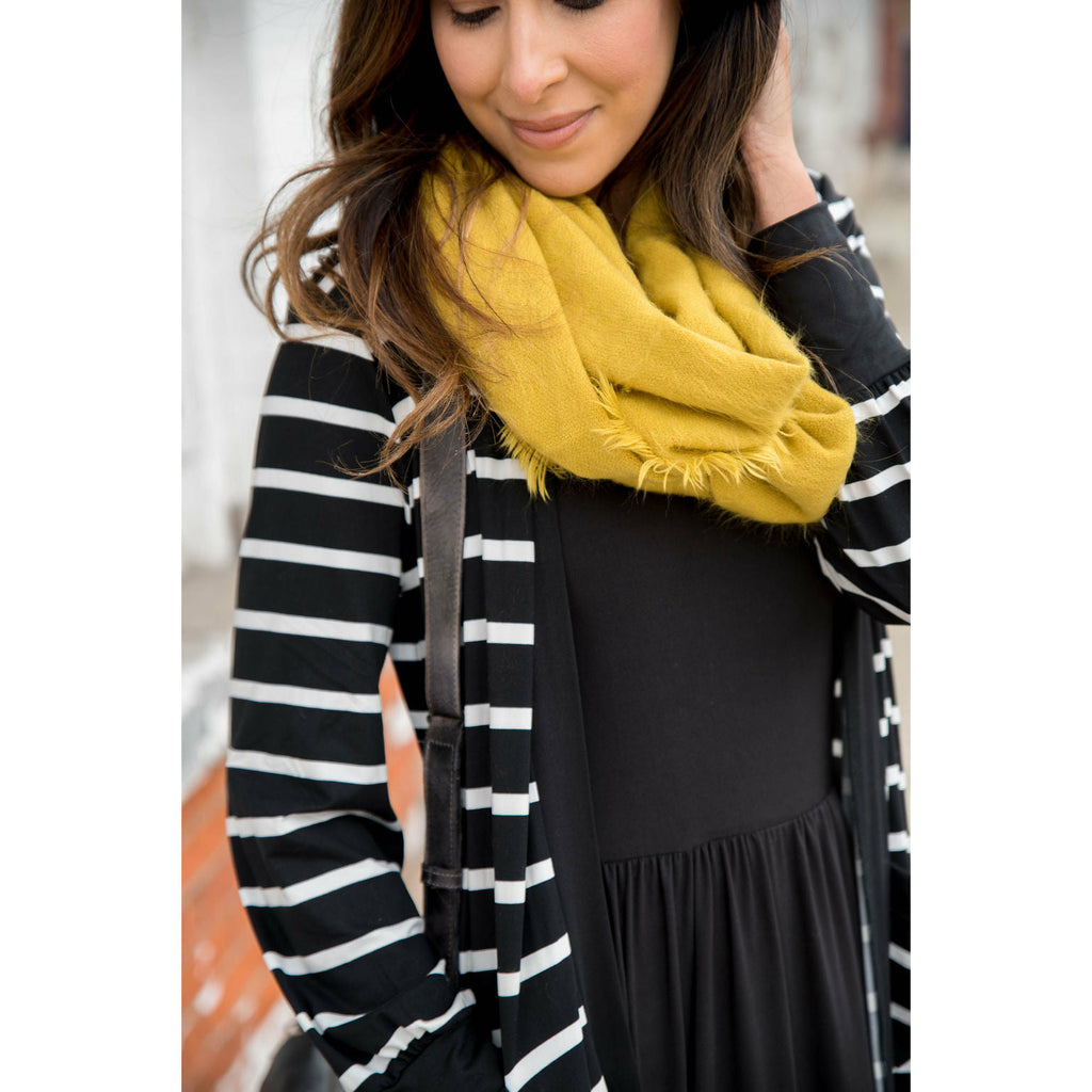 Mustard Scarf - Betsey's Boutique Shop