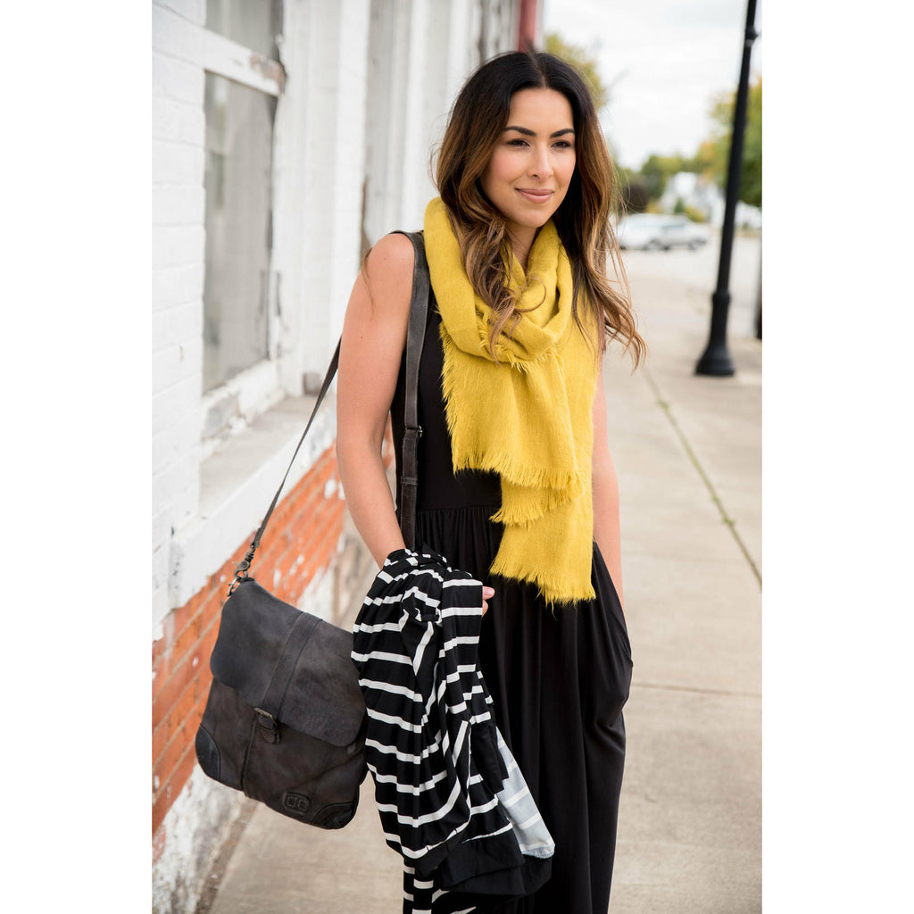 Mustard Scarf - Betsey's Boutique Shop