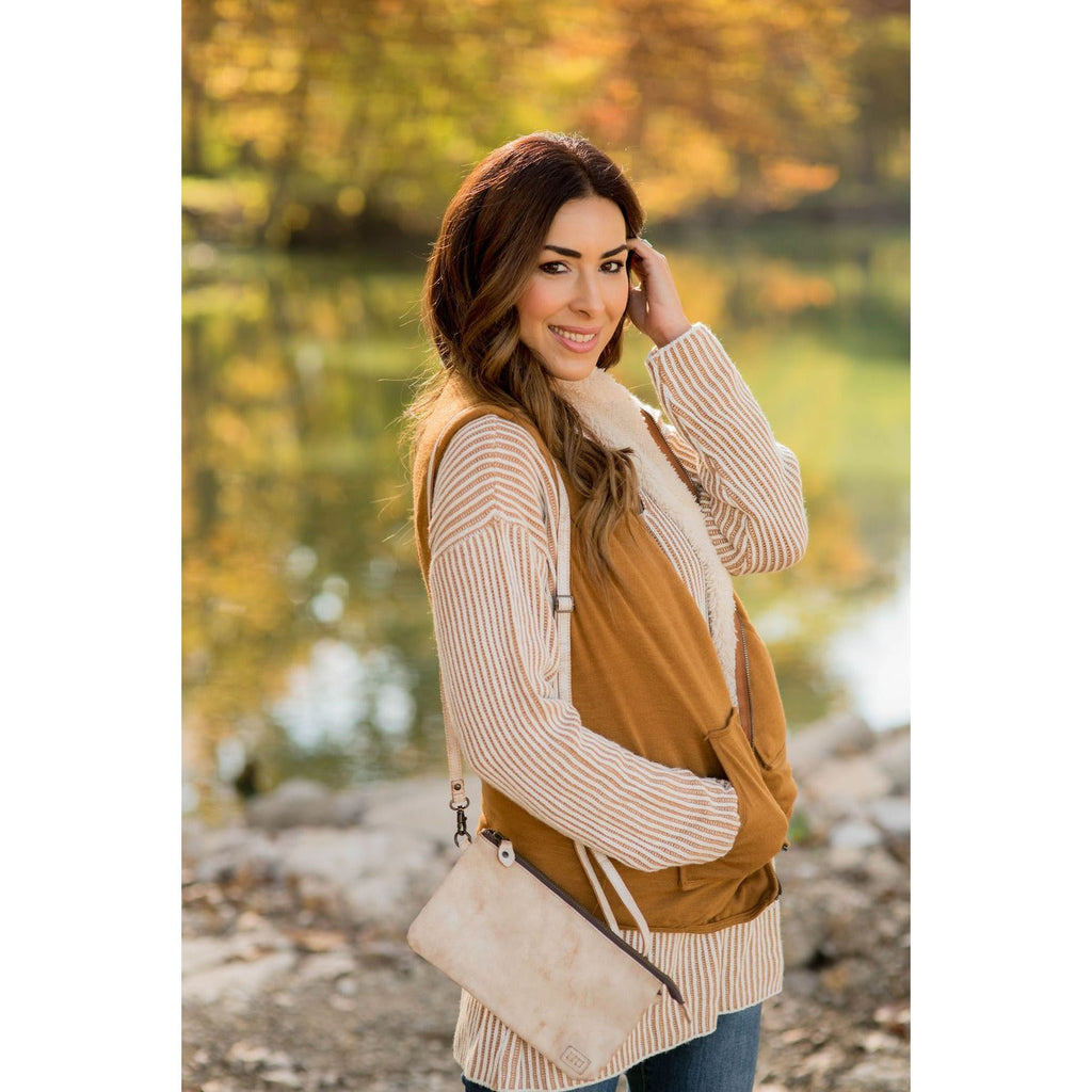 Sherpa Lined Vest - Betsey's Boutique Shop - Vests