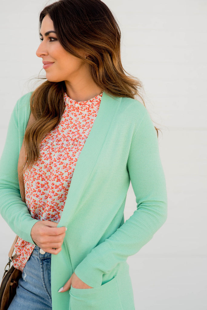 Simple Knit Cardigan - Betsey's Boutique Shop