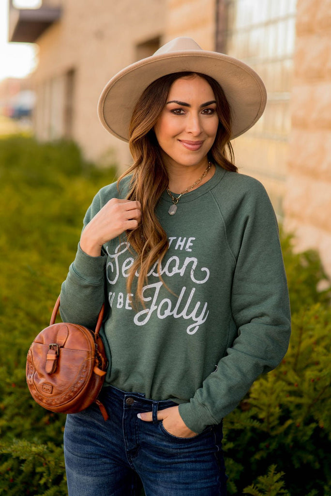 'Tis The Season Graphic Crewneck - Betsey's Boutique Shop -