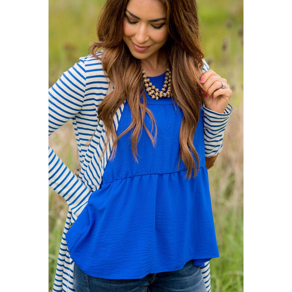 Tiered Tank Blouse - Betsey's Boutique Shop