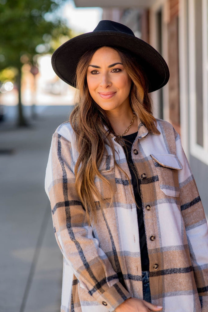 Autumn Plaid Shacket - Betsey's Boutique Shop