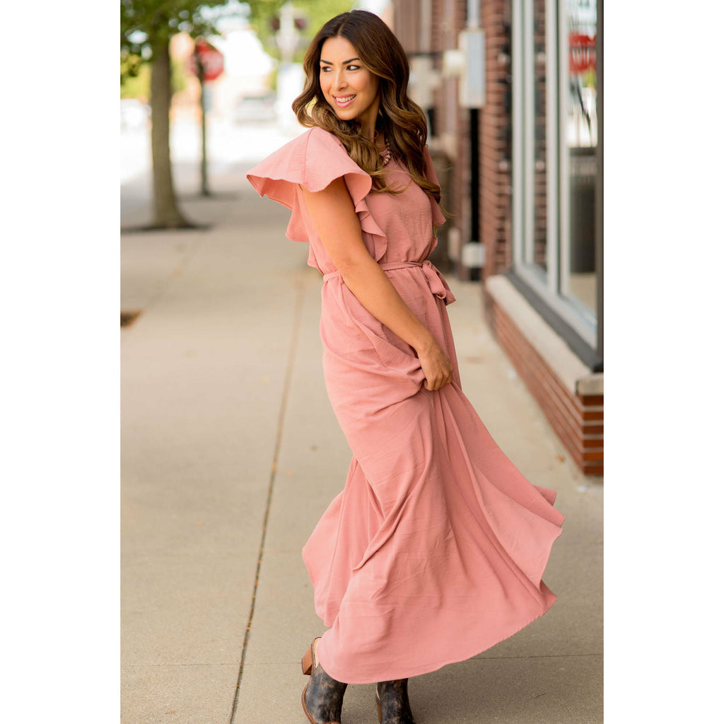 Flutter Wrap Maxi - Betsey's Boutique Shop