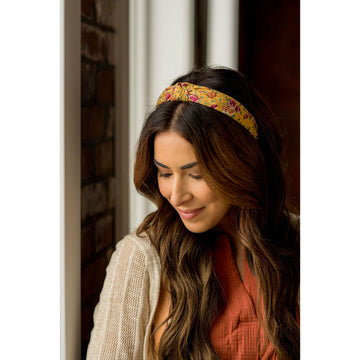 Bold Floral Headband - Betsey's Boutique Shop