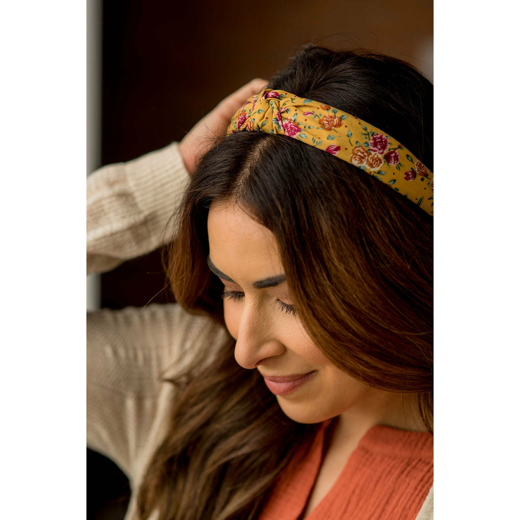 Bold Floral Headband - Betsey's Boutique Shop