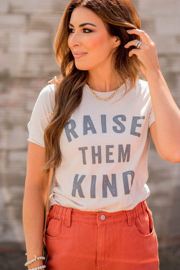 Raise Them Kind Vintage Graphic Tee - Betsey's Boutique Shop -