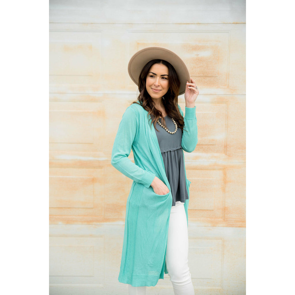 Tissue Tunic Cardigan - Betsey's Boutique Shop