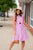 Ruffle Trim Tie Tank Dress - Betsey's Boutique Shop - Dresses